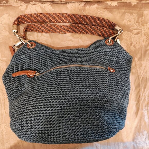 The Sak Indio Crochet Hobo Shoulder Bag, Used - Picture 5 of 10